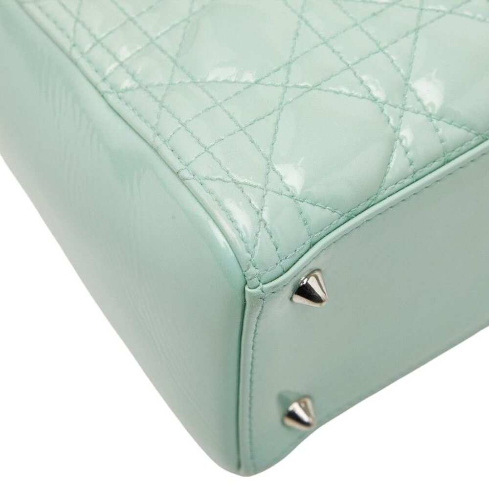 Dior Cannage 2-Way Shoulder Bag Mint Green - Picture 4 of 10